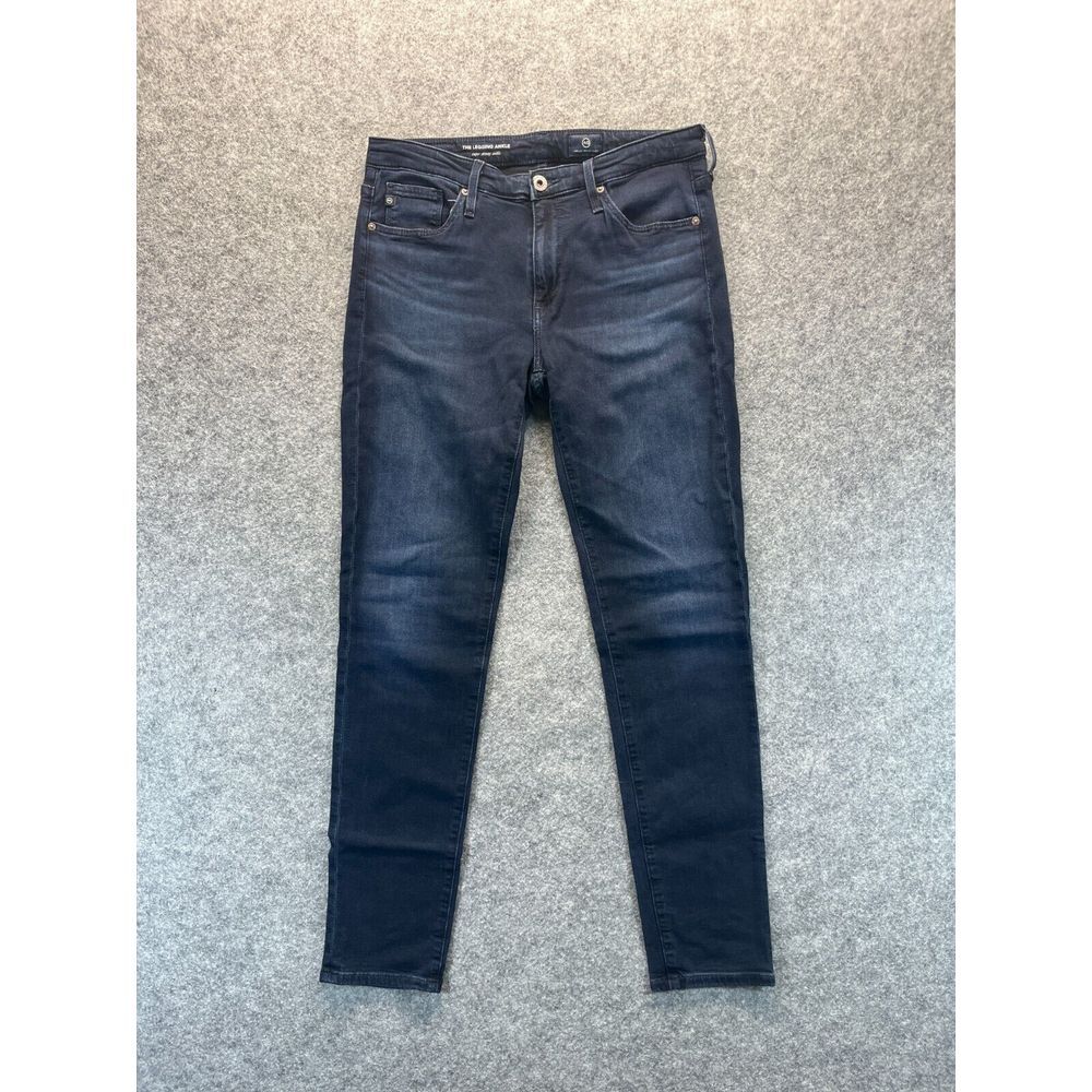 AG Adriano Goldschmied Jeans Womens 27 The‎ Legging Ankle Skinny Blue Stretch
